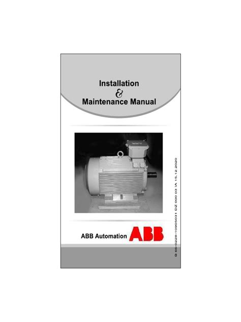 abb motor manual pdf.